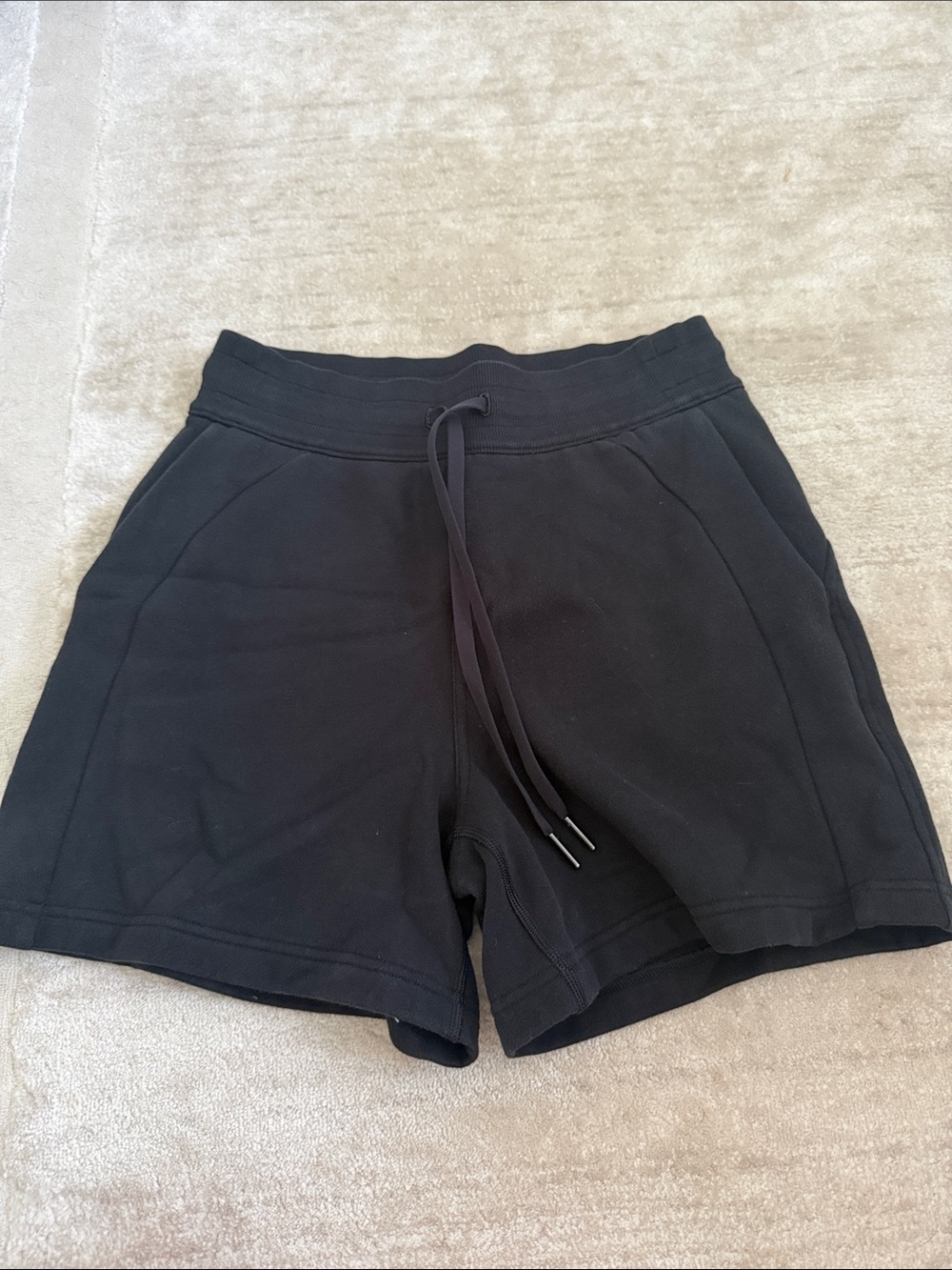 lululemon athletica Black Women's Scuba High Rise Shorts